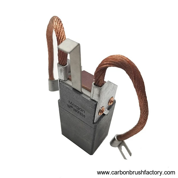 NCC634 Carbon Brush For Thermal Power High Power Turbine Generator